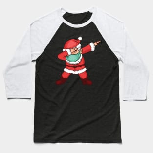 Santa Claus dabbing with a gun guard Baseball T-Shirt